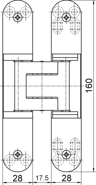 Produktbild Simonswerk Objektbänder TECTUS TE 340 3D