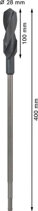 Produktbild Bosch Professional Zubehör PRO Wood HSS Installationsbohrer, 28 x 100 x 400 mm (28 mm)