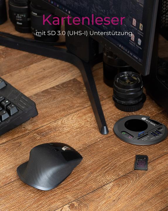 Produktbild Icy Box IB-HUB1430-CR (USB-C, 3 Ports)