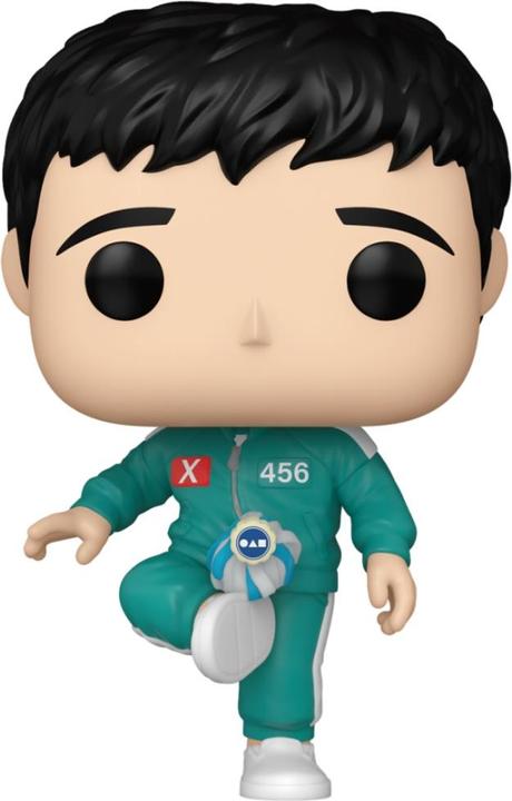 Actual product image Funko Squid Game POP! Television Vinyl Figur Player 456 Seong Gi-Hun (Kicking Jegi) 9 cm