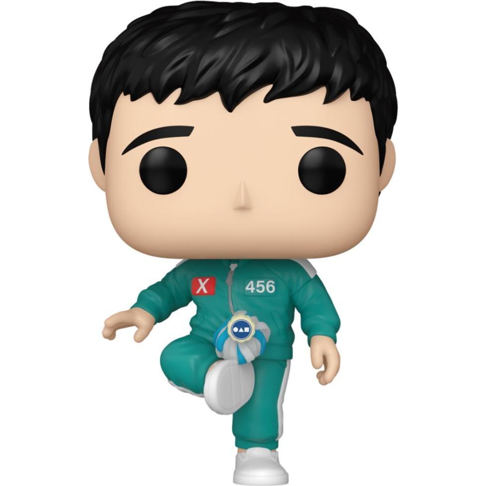 Funko Squid Game POP! Television Vinyl Figur Player 456 Seong Gi-Hun (Kicking Jegi) 9 cm