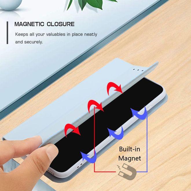Image du produit MU Classic Pochette en cuir à trois volets pour livre de poche (Apple iPhone 13 Pro)