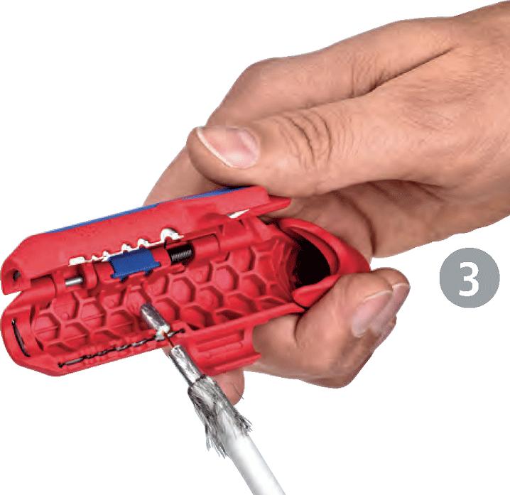 Actual product image Knipex ErgoStrip (135 mm)
