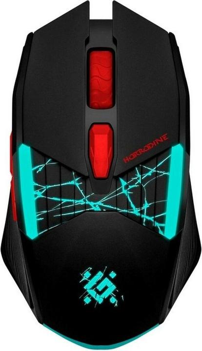Actual product image Defender MYSZ GM-237 HORRODINE RF 3200dpi 6P CZARNA (Wireless)