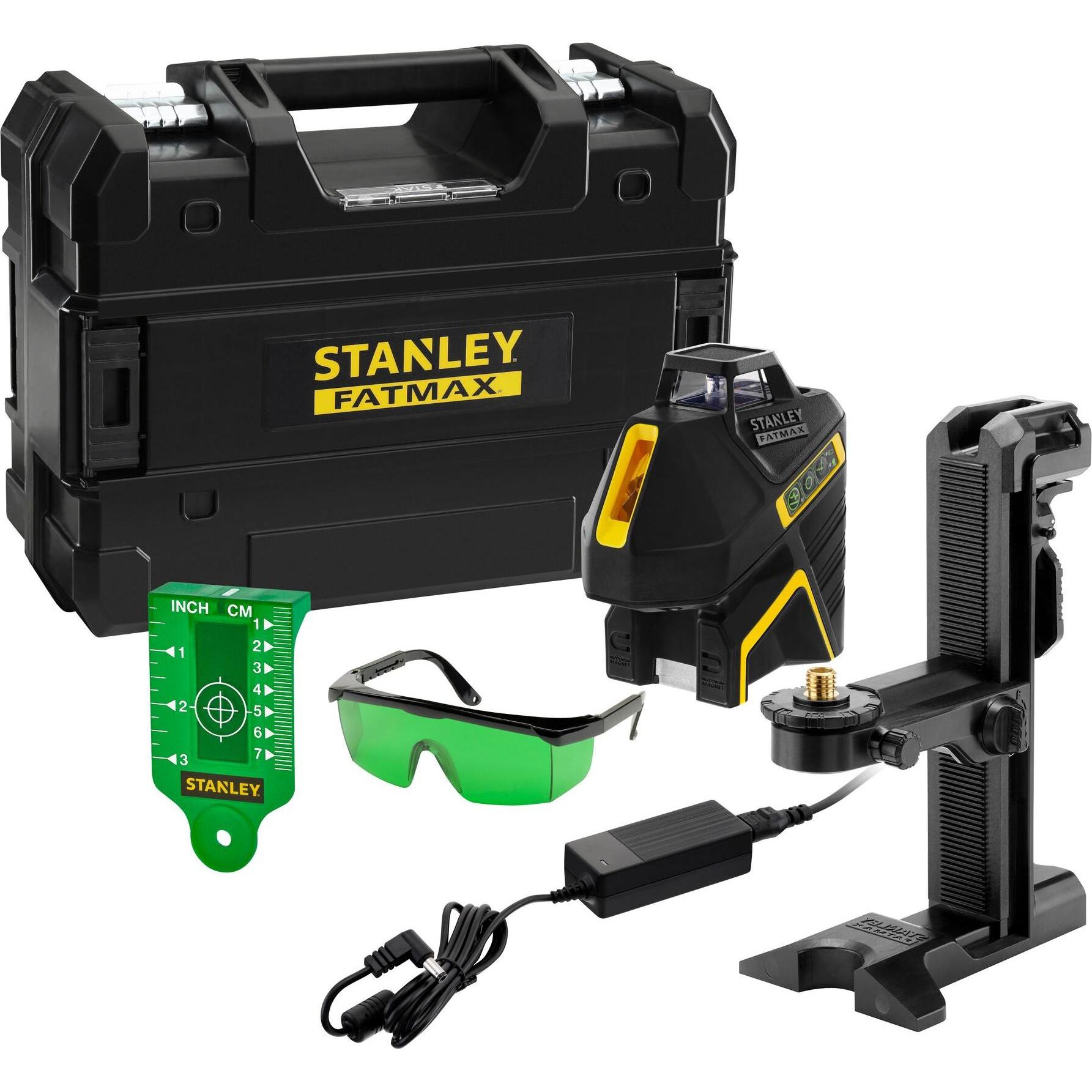 Thumbnail - Stanley, Linienlaser, SLG-2V Linien Laser FatMax Li-Ion Grün ( FMHT77617-1 ) 360° IP54 + TSTAK