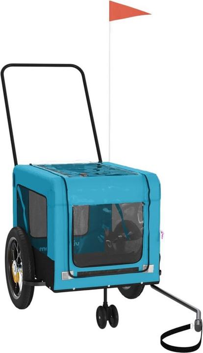 Produktbild vidaXL Fahrradanhänger Hund