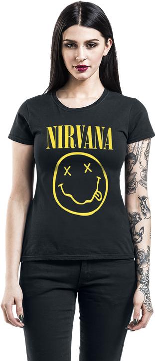 Actual product image Nirvana Smiling Face Logo (XXL)