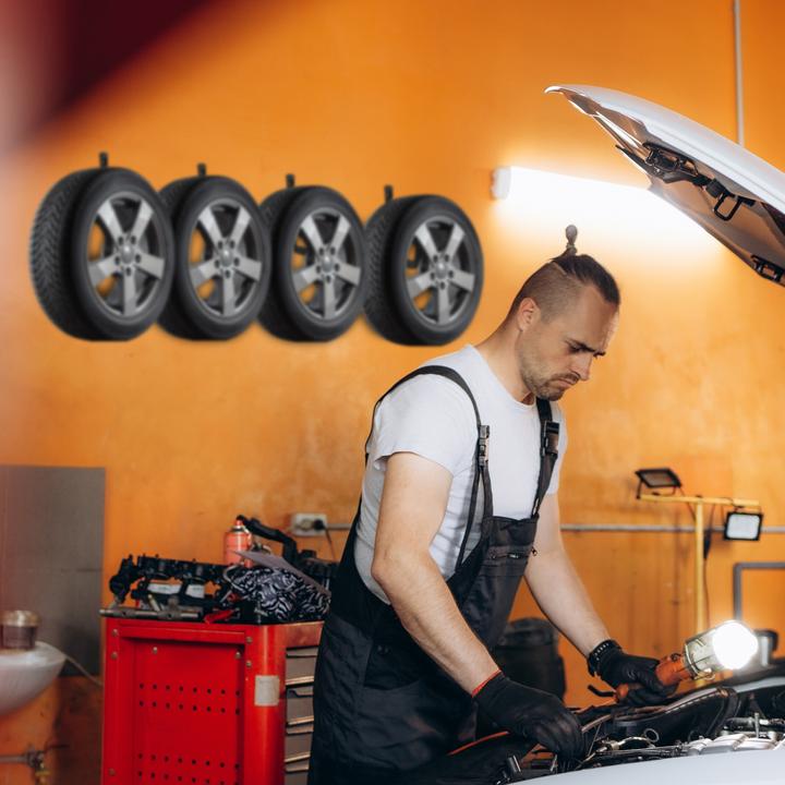 Image du produit Relaxdays 4x supports de pneus