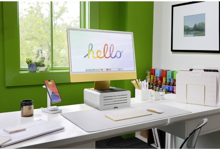 Actual product image TwelveSouth HiRise Pro for iMac Silver