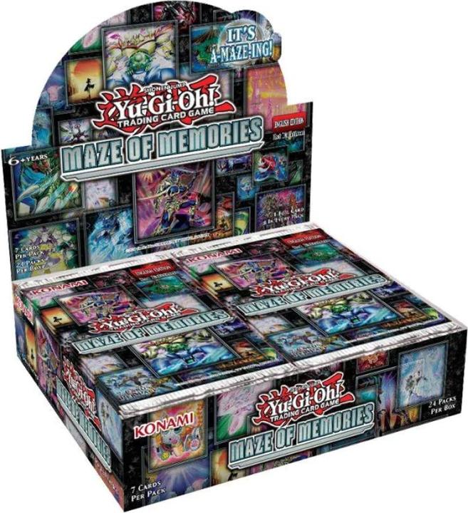 Actual product image Yu-Gi-Oh ! Maze of Memories: Booster Display -EN- (English, Booster display)