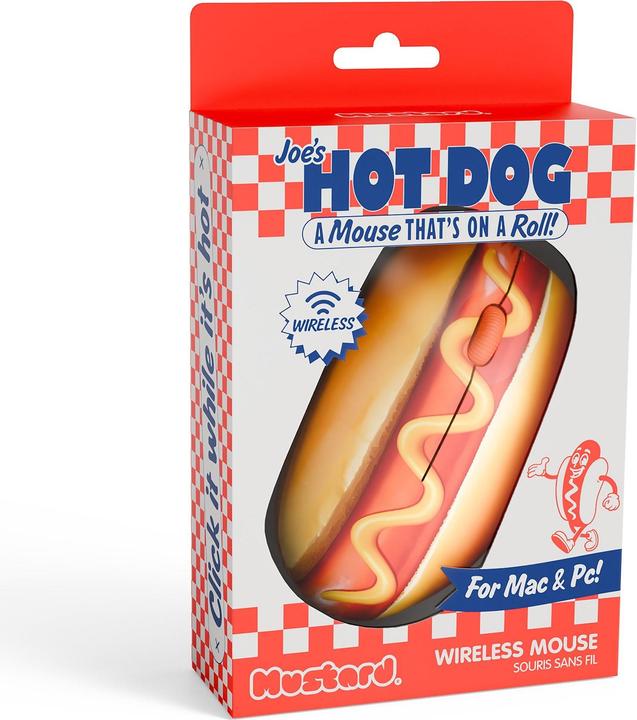 Image du produit Mustard - Hot Dog Mouse - Vibrant (Sans fil)