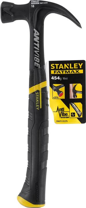 Image du produit Stanley Marteau à griffes 453G griffe courbée (453 g)