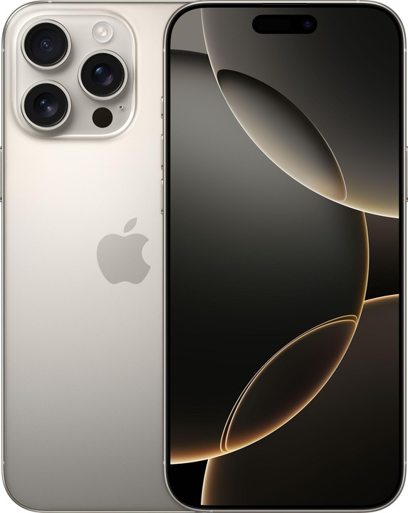Apple iPhone 16 Pro Max (1000 GB, Natural Titanium, 6.90", SIM + eSIM, 48 Mpx, 5G)