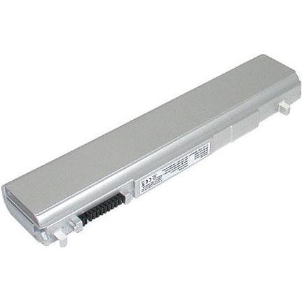CoreParts MBI1856 Ersatzakku für Toshiba Silver (6 Zellen, 4400 mAh), Notebook Akku, Silber