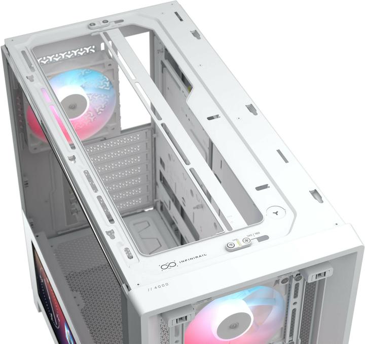 Image du produit Corsair 4000D FRAME LCD RS ARGB WHT CASE (ATX, E-ATX, mATX, Mini-ITX)