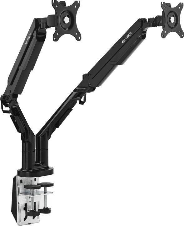 Image du produit Vantage Bras pour écran Premium duo 75x100 2x 9kg 36" noir (Tables, 32", 9 kg)