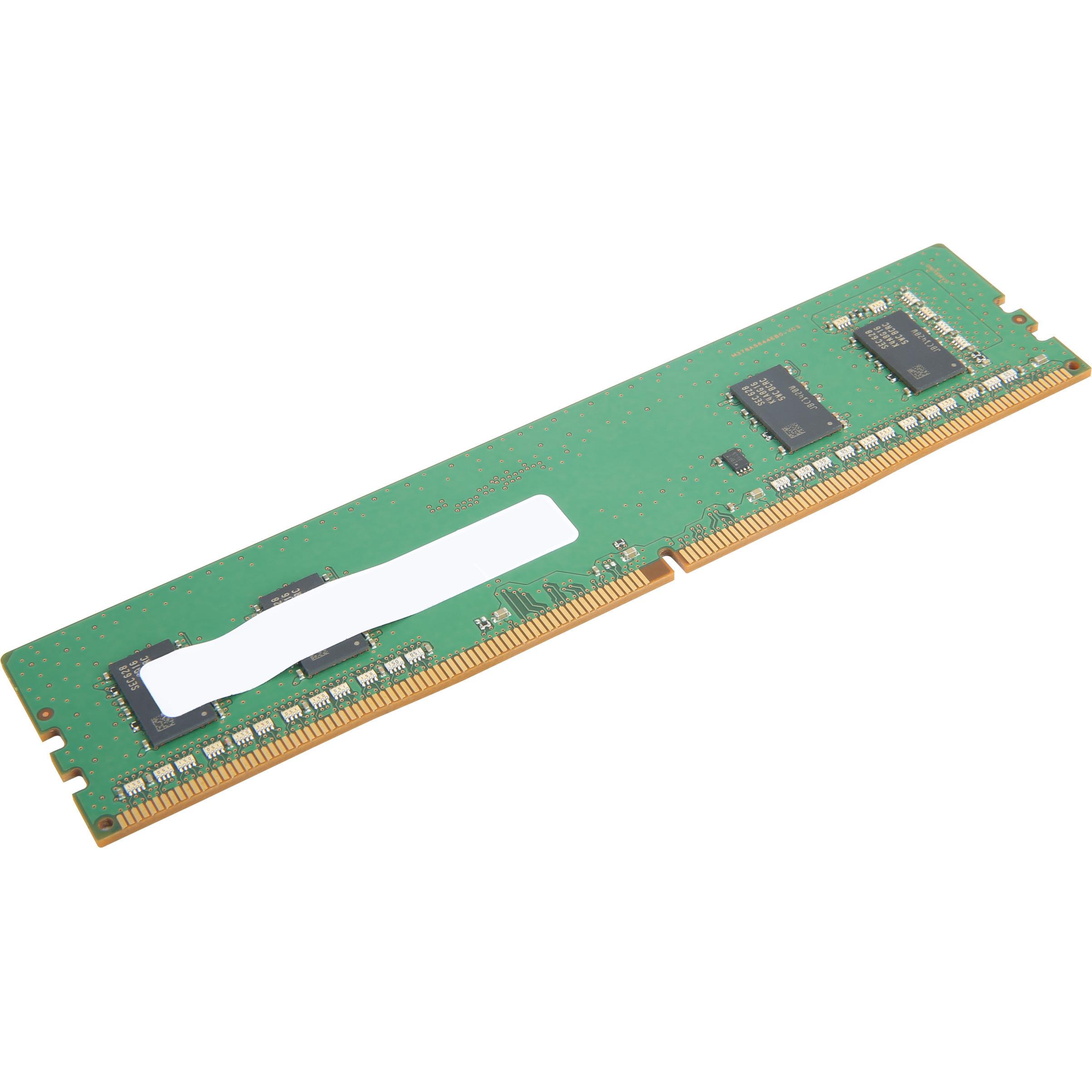 Lenovo 8GB DDR5 4800MHz UDIMM Memory (1 x 8GB, 4800 MHz, DDR5-RAM, U-DIMM), RAM, Grün