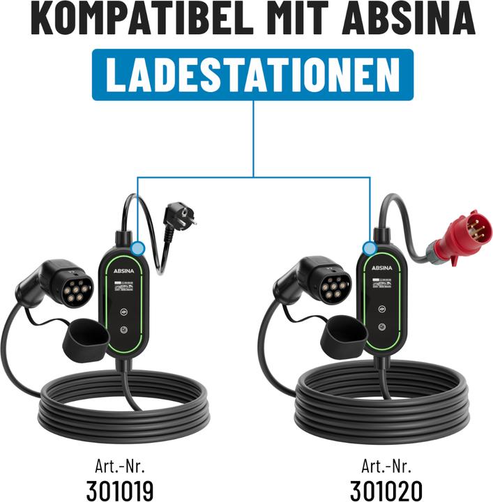 Immagine prodotto Absina Wandhalterung EV-Ladegerät