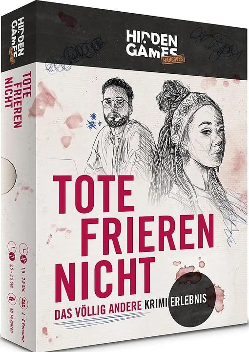 Actual product image Hidden Games Crime Game Hangover Dead Freeze (German, 4 - 6 Players)