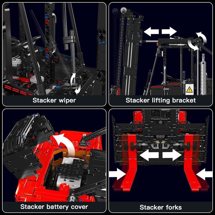 Produktbild Mould King Schwerlast-Gabelstapler