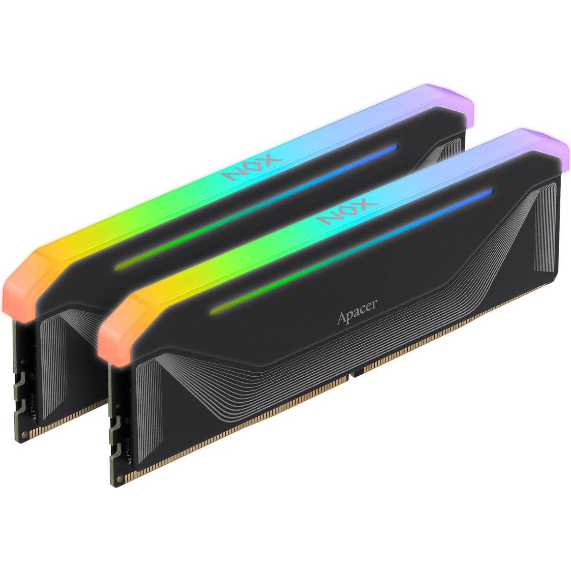 Apacer 32 GB DDR5-RAM PC6000 OC Nox RGB CL38 (2x16) (2 x 16GB, RAM DDR5), Memoria RAM