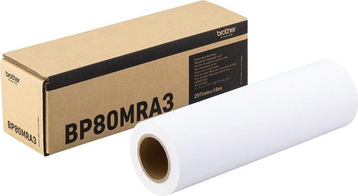 Produktbild Brother Bp80 A3 Matt Roll (145 g/m², 1800 cm, 29.70 cm)