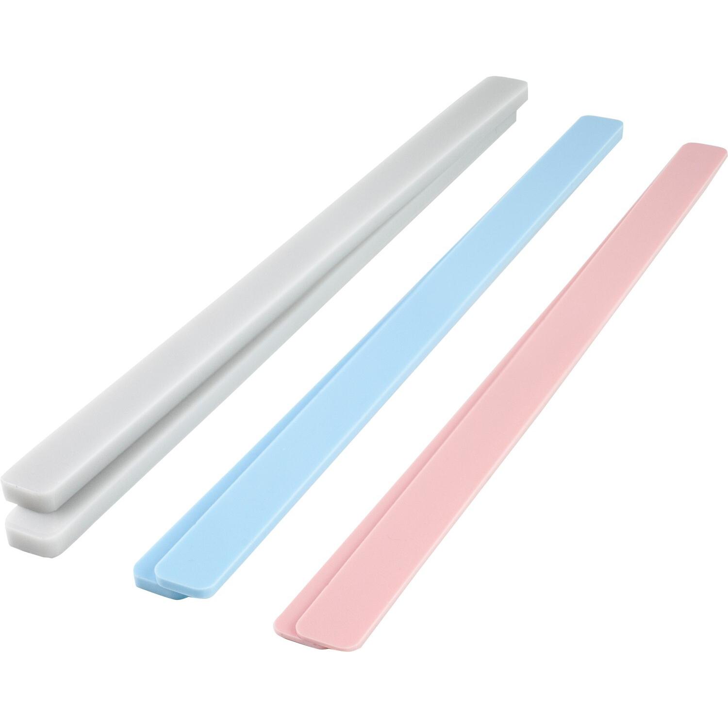 Ibili Ausgleichsplatten für Fondant (6-teilig) 35 cm Hilft beim Ausrollen von Fondant, perfekte Ergebnisse (49434469)