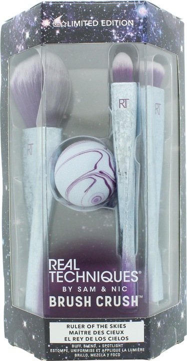 Image du produit Real Techniques Brush Crush Volume 2 Buff, Blend + Spotlight (Set)