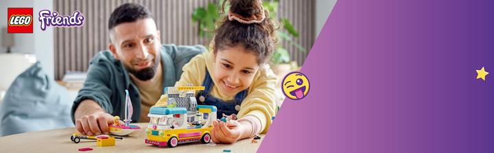Immagine prodotto LEGO Friends 41681 Camper della foresta e barca a vela (41681, LEGO Friends)