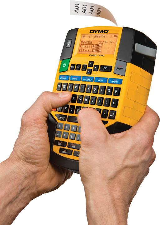 Produktbild Dymo Rhino Nylonband 18759, weiss (1.90 cm, Weiss)