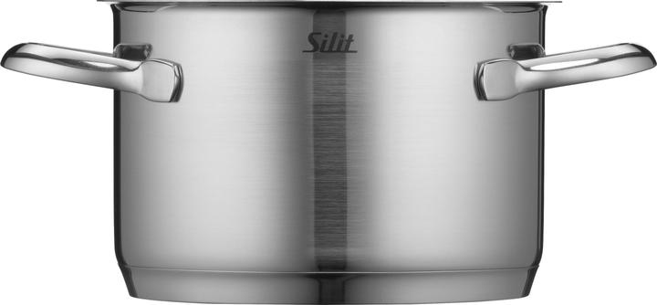 Actual product image Silit Kochtopf Fleischtopf Induktion 16cm Glasdeckel 1,9l Achat Edelstahl 18/10 (Casserole + Stewpot, Stainless steel, 16 x 10.50 cm)