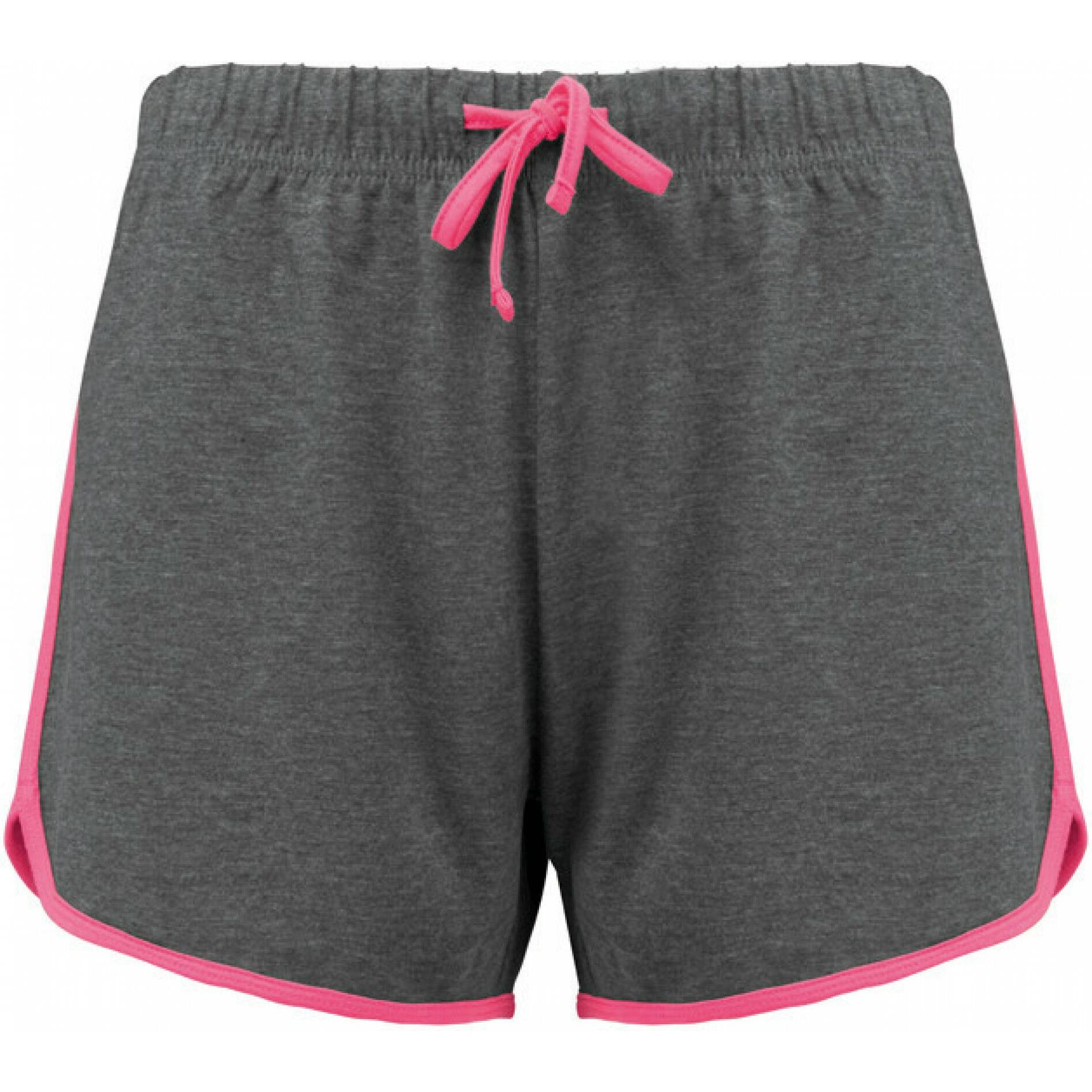 Proact, Shorts, Trainingsshorts für Damen, Grau, (M)