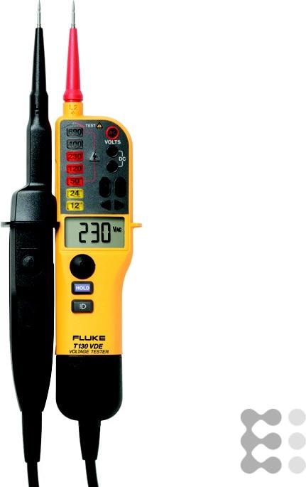 Produktbild Fluke Zweipoliger Spannungsprüfer T130 (CAT III 690V, CAT IV 600V)