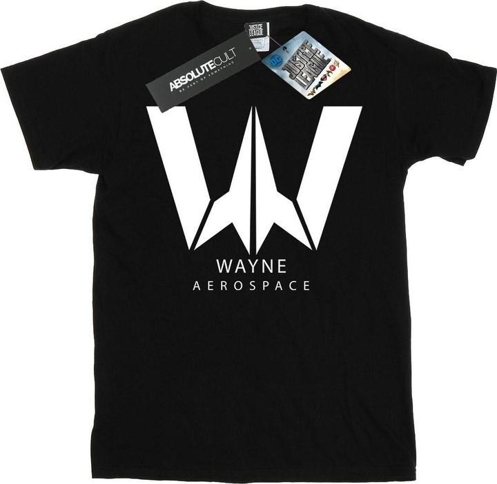 Actual product image Girls Justice League Movie Wayne Aerospace Cotton T-Shirt (128)
