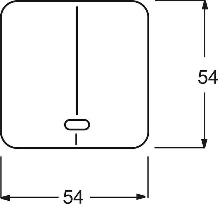 Produktbild Busch-Jaeger Duro 2000 SI Dimmer-Abdecku. 6545-212 für Memory weiss