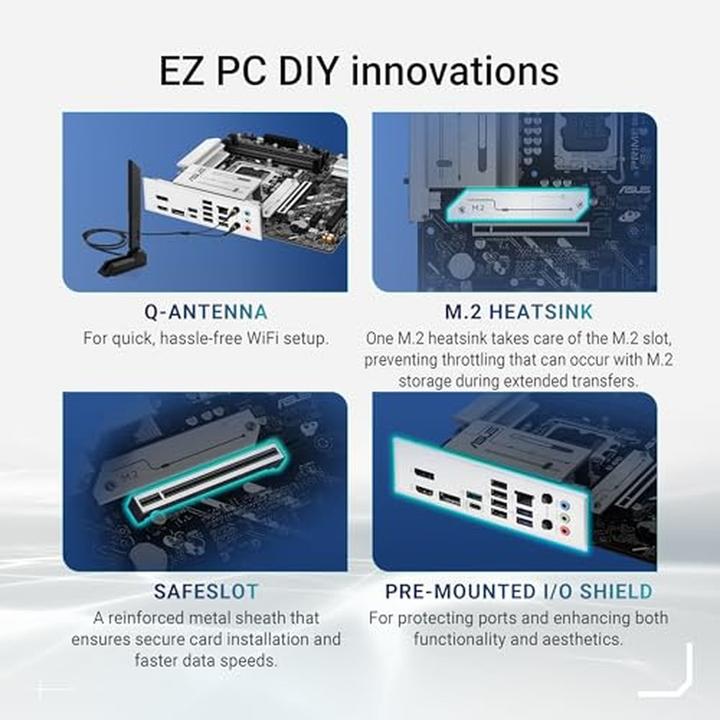 Produktbild ASUS PRIME B860M-A WIFI (LGA 1851, Intel B860, mATX)