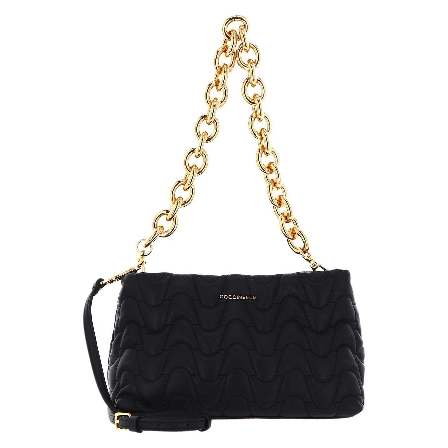 Coccinelle, Damen, Handtasche, Ophelie Matelasse Handbag, Schwarz