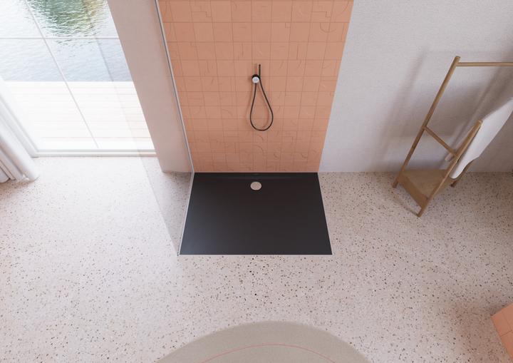 Actual product image Kaldewei Superplan Zero shower tile, 160x90cm, 36000001