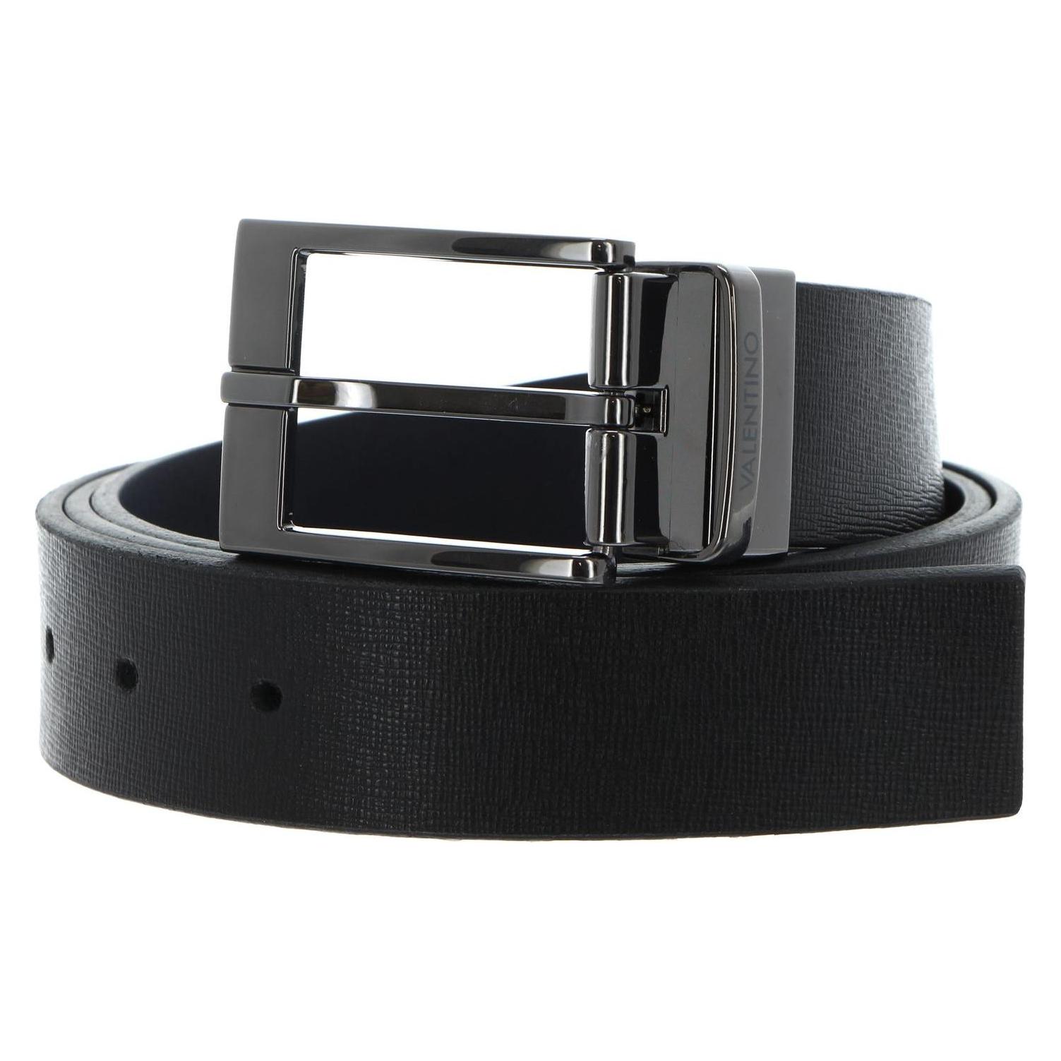 Valentino, Herren, Gürtel, Icaro Classic Men's Belt, Schwarz, (95)