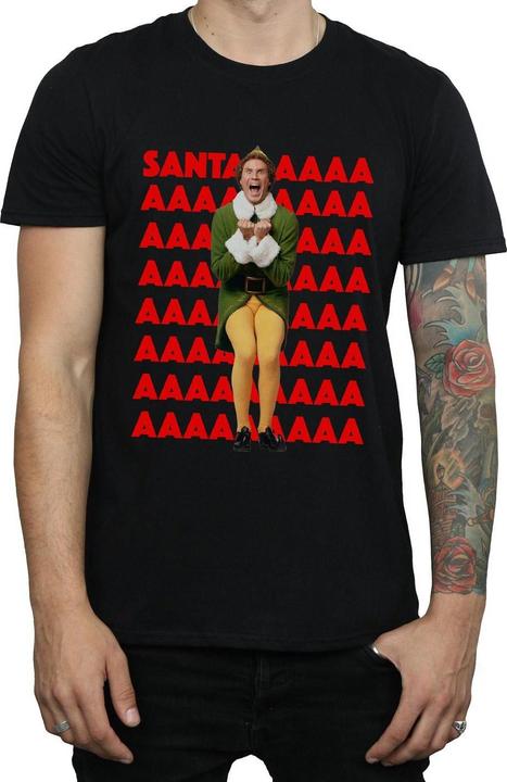 Produktbild Elf Buddy Santa Scream TShirt (M)
