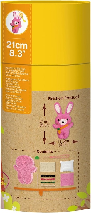 Actual product image Avenir Sewing Set Keychain Bunny