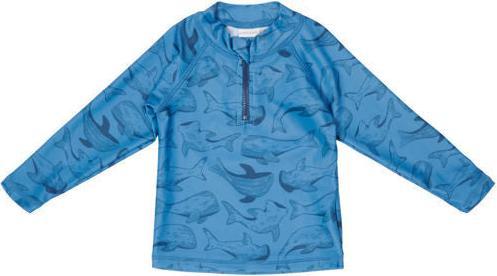 Little Dutch Sea Life Blue Long Sleeve Swimming T-Shirt - 86/92