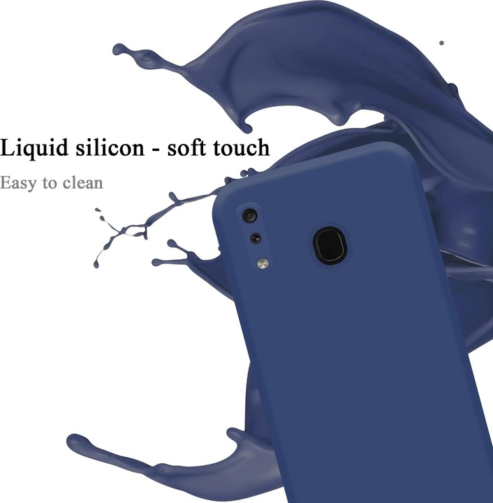 Produktbild Cadorabo TPU Liquid Silicone Case Cover (Samsung Galaxy A20, Samsung Galaxy M10s, TCL A30)