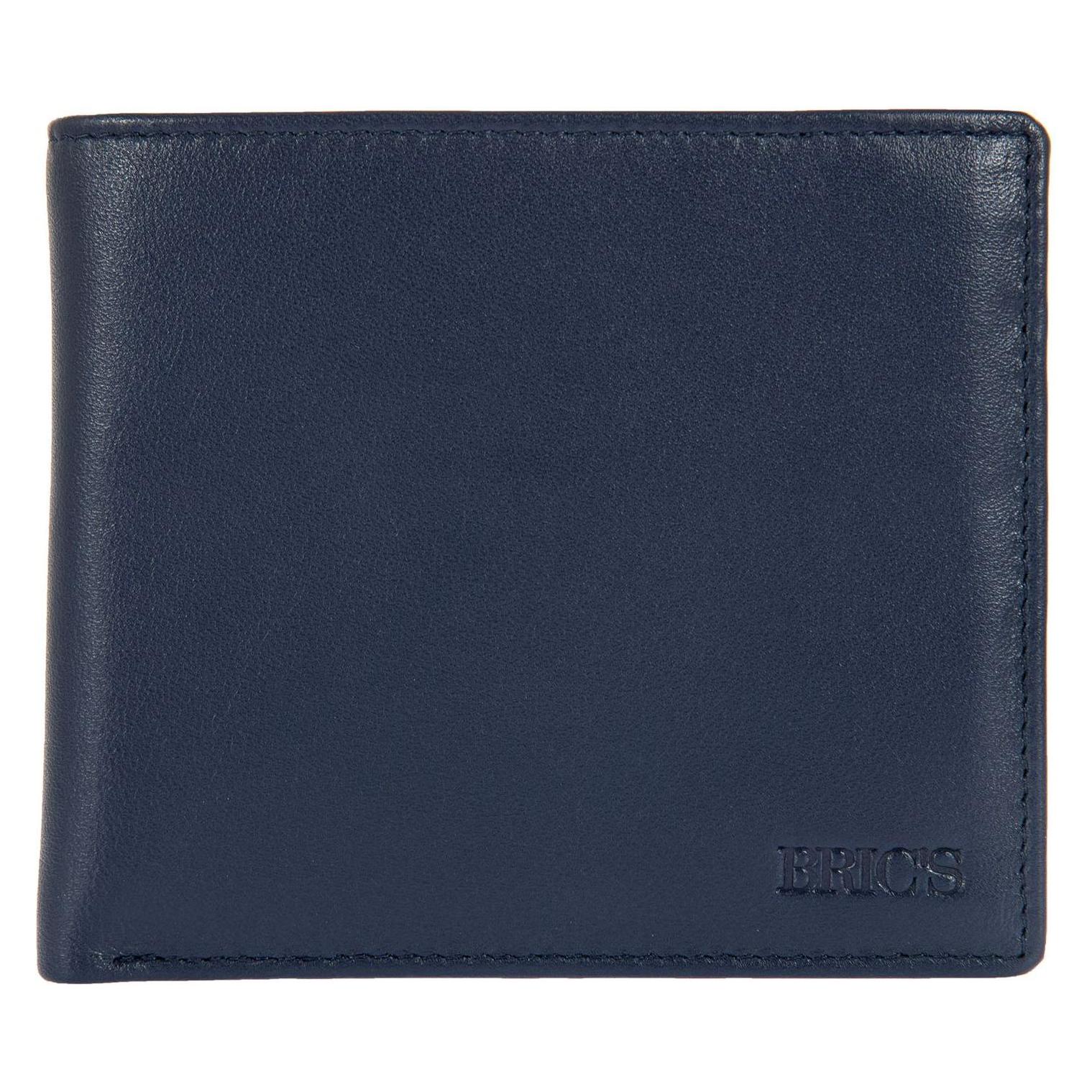 Brics, Herren, Portemonnaie, Bernina Wallet, Blau