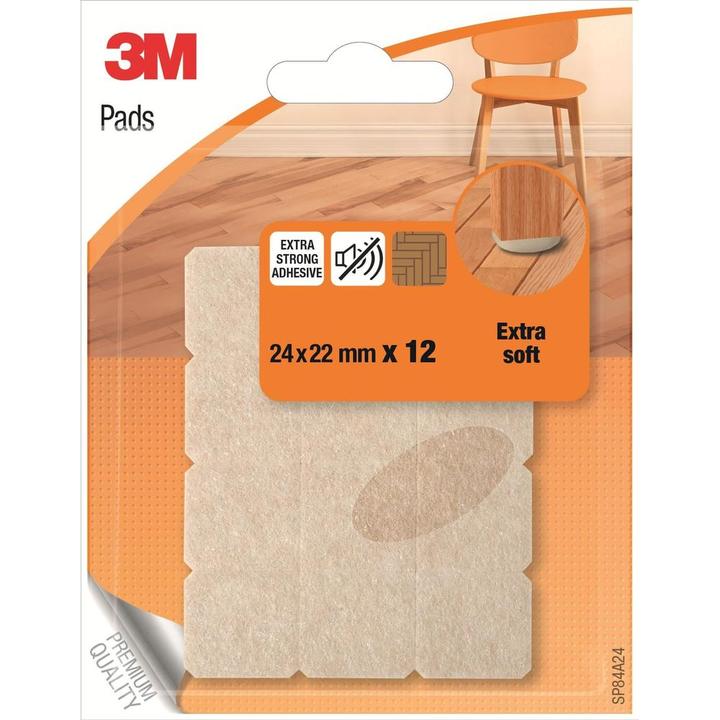 Actual product image Scotch Felt gliders (Felt gliders, 12 pcs.)