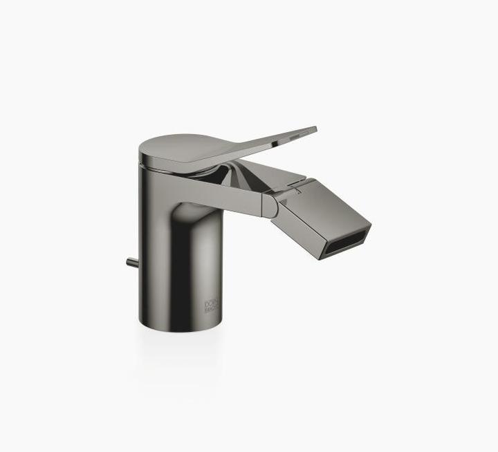 Dornbracht LISSÉ Mitigeur monocommandé pour bidets avec garniture d'écoulement, saillie 123mm, 33600845-19