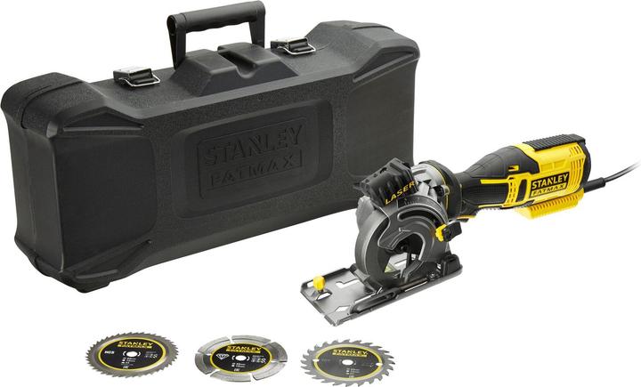 Actual product image Stanley Mini-compact hand-held circular saw 650