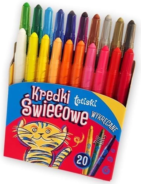 Produktbild Tetis 20 herausdrehbare Kerzenmalstifte (KT010-AE) (20x)