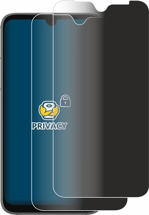 Produktbild BROTECT Sichtschutzfolie für Fairphone 4 Anti-Spy Privacy Folie Blaulicht-Schutz (2 Stk., Fairphone 4)