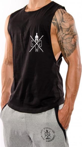 Immagine prodotto Gym Generation Warrior 89 Top muscolare NERO (XL)